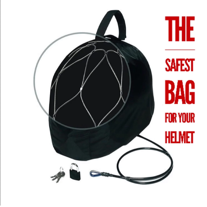 LIDSAFE / PACSAFE SECURE HELMET BAG