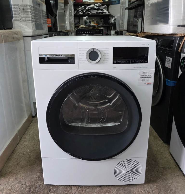 Bosch Series 6 Heat Pump Condenser Dryer 9kg