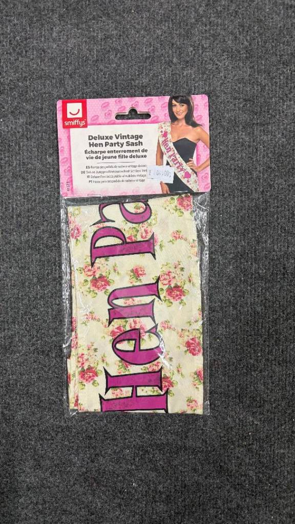 Deluxe Vintage Hen party Sash 