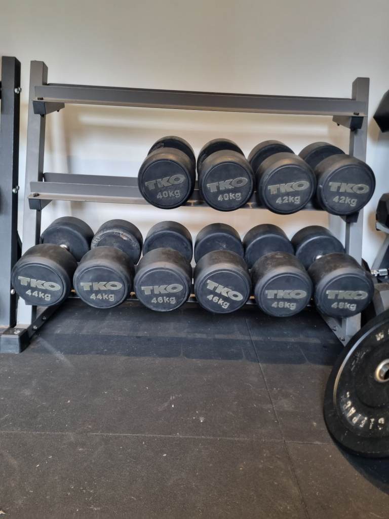 image for Dumbbells and rack