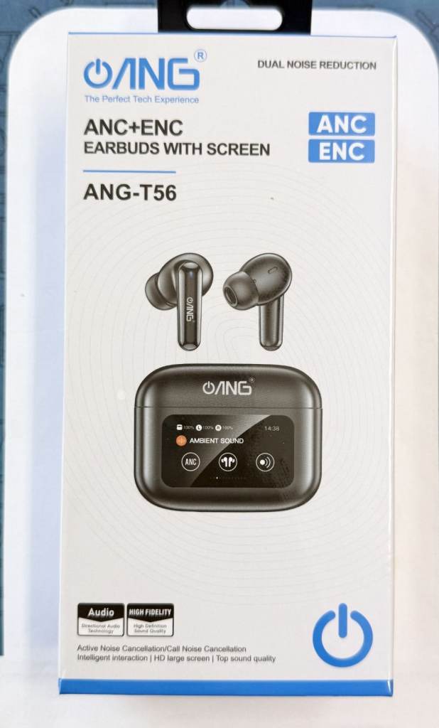 ANG T56 ANC + ENC Dual Noise Reduction Earbud
