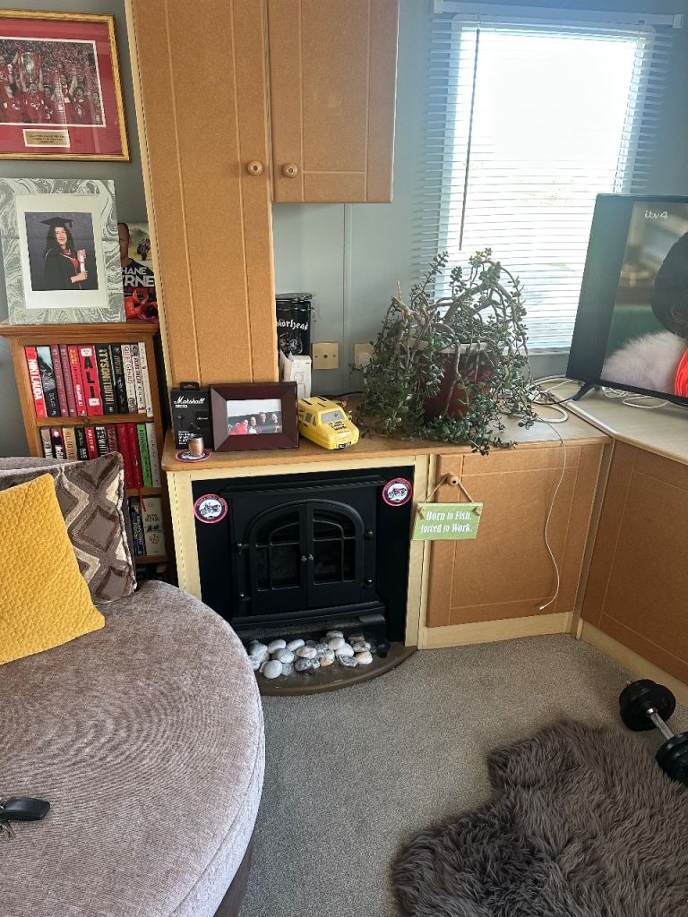 Bargain static holiday home