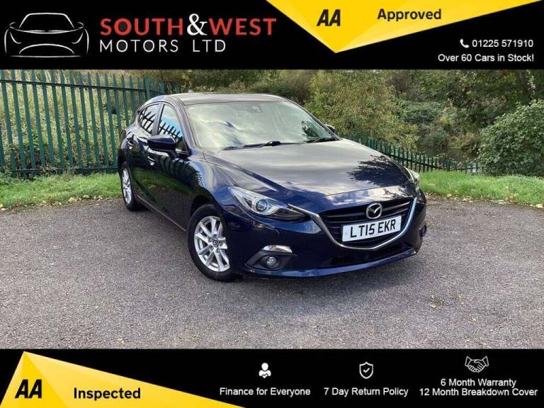 2015 Mazda Mazda3 2.0 SKYACTIV-G SE-L Nav Hatchback 5dr Petrol Auto Euro 5 (s/s) (120 ps) Hatchba...