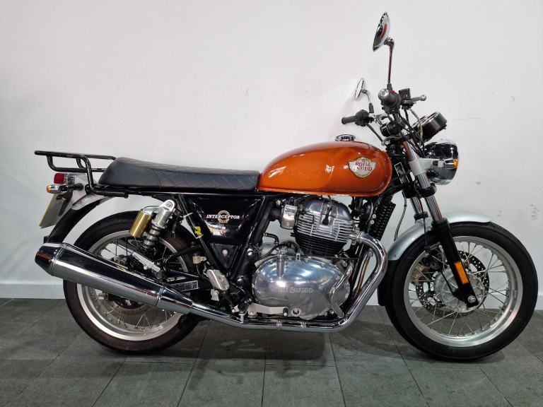 2019 Royal Enfield Interceptor 650, Rear Carrier, Engine Bars, Main Stand