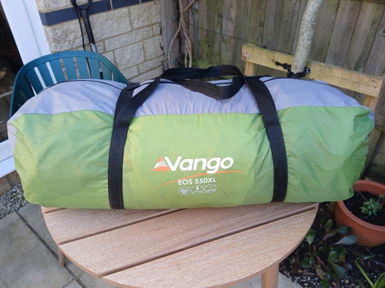 Vango EOS 550XL Tent (Reproofed) + Tent Rug 200 x 280cm