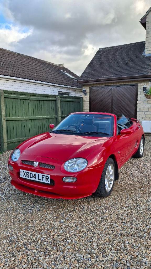 MG MGF Convertible 2001 Manual
