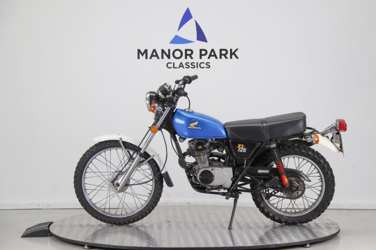 1978 Honda XL125  PETROL Manual