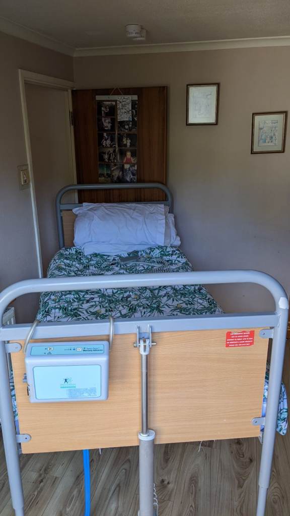 Adjustable Medical Bed with Remote Control – Good Condition