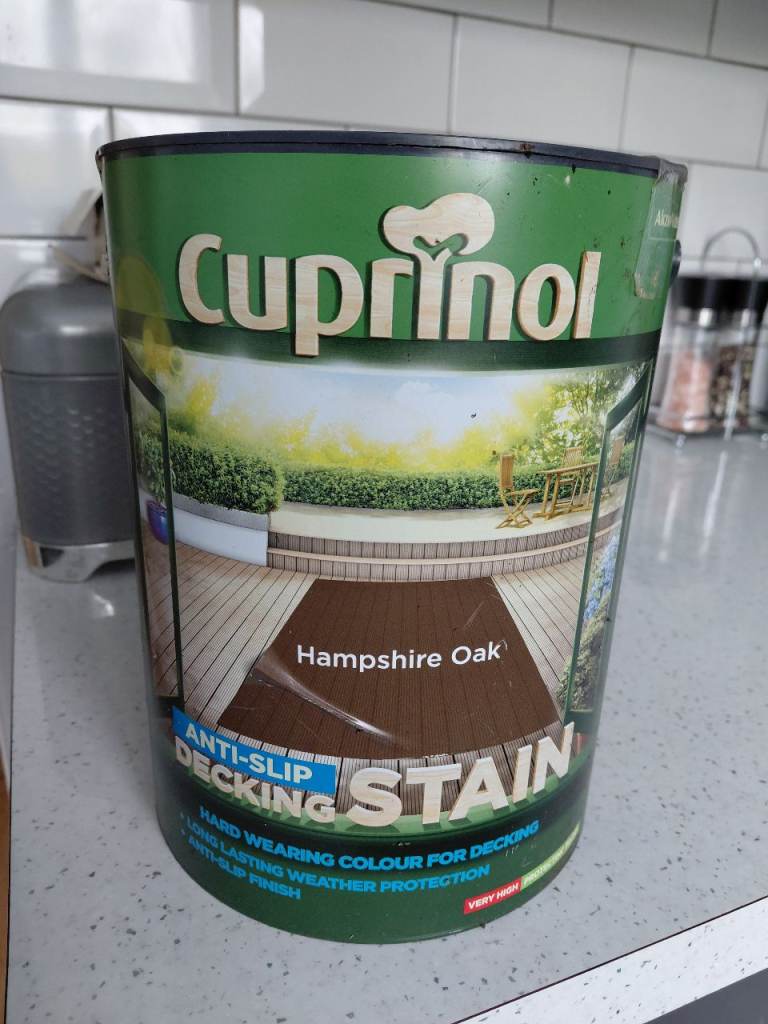 DECKING STAIN CUPRINOL £25 
