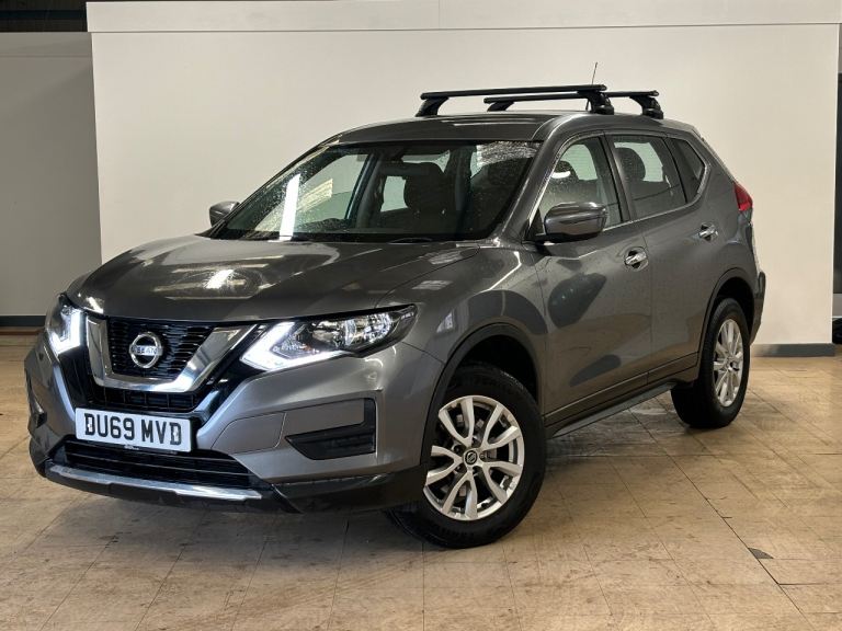 2019 (69) Nissan X-Trail Visia Dci 1.7 Diesel Grey, Euro 6b, Long MOT, SUV, Roof Rails!