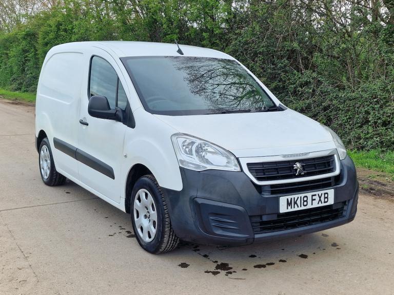 2018 Peugeot Partner PROFESSIONAL L1 BLUE HDI  Drives Perfect  6m MOT  ULEZ