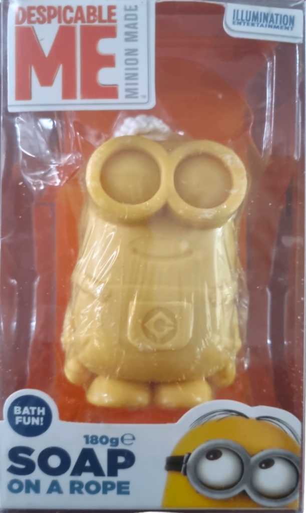 🧼 Minion Soap on a Rope -  Bath Fun from Despicable Me