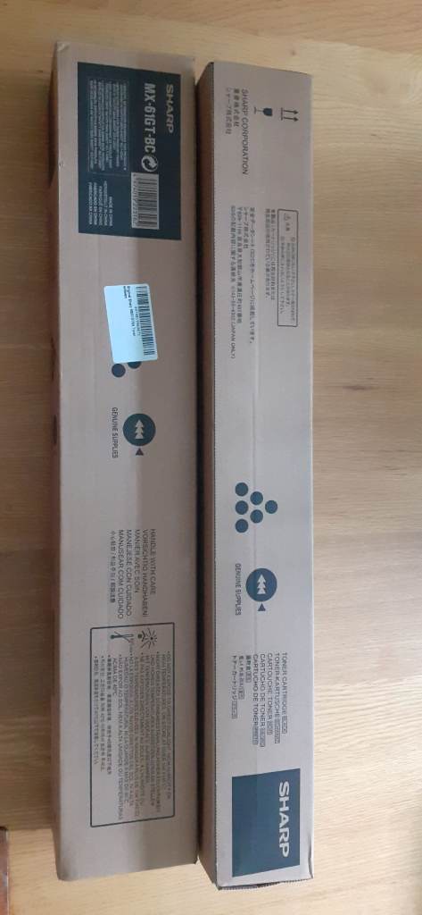 100% Genuine Brand New ORIGINAL SHARP MX61GT - 12 Laser Toner Cartridges - BUY ME £500 BEST BARGAIN