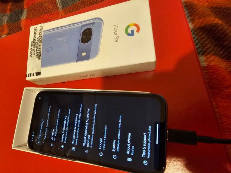 Google pixel 8a 5g 128gb unlocked £150