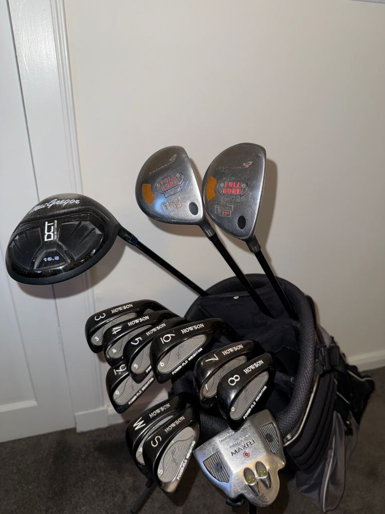 Budget Friendly Complete Golf Club Set + Mizuno Stand Bag – Ideal Starter Set