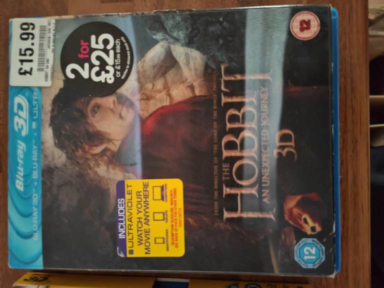The Hobbit 3D edition Blu-Ray