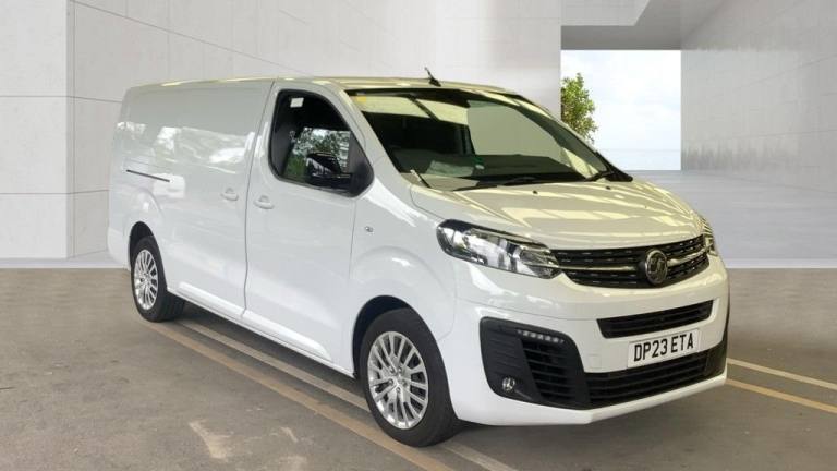 2023 Vauxhall Vivaro White 1.5 Turbo D 2900 Pro L2 van, 59,300 miles, Euro 6, 6-Speed manual, Sa ...