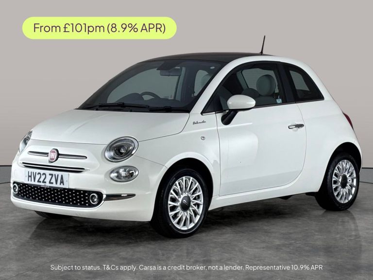 2022 Fiat 500 1.0 Mild Hybrid Dolcevita [Part Leather] 3dr HATCHBACK PETROL Manual