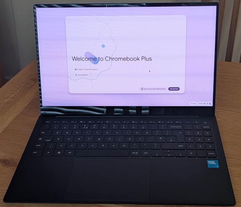 Samsung Galaxy Chromebook Plus (Core 5, 8GB, 256GB) – Boxed, Stunning OLED Screen