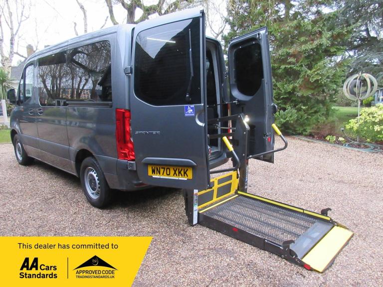 2020 Mercedes-Benz Sprinter 316 2.1CDi WHEELCHAIR ACCESS VEHICLE WAV L1H1 EURO 6 163PS DRIVER TRA...