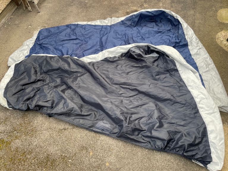 Pair of motorbike covers