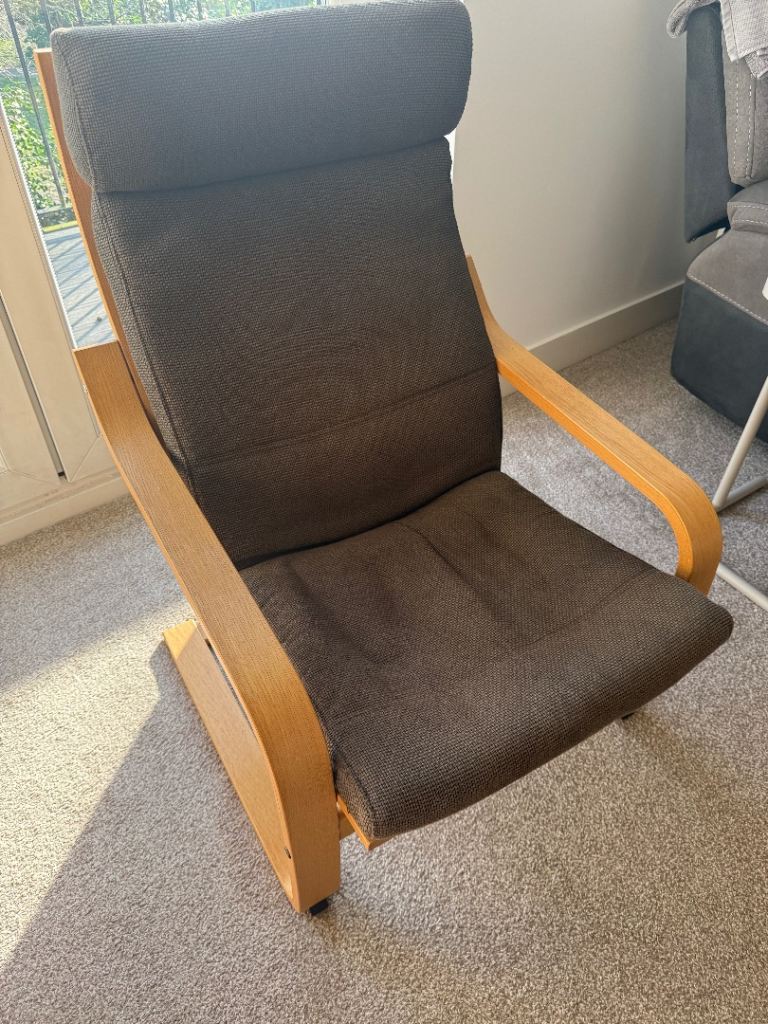 IKEA Wooden Armchair Poang Chair