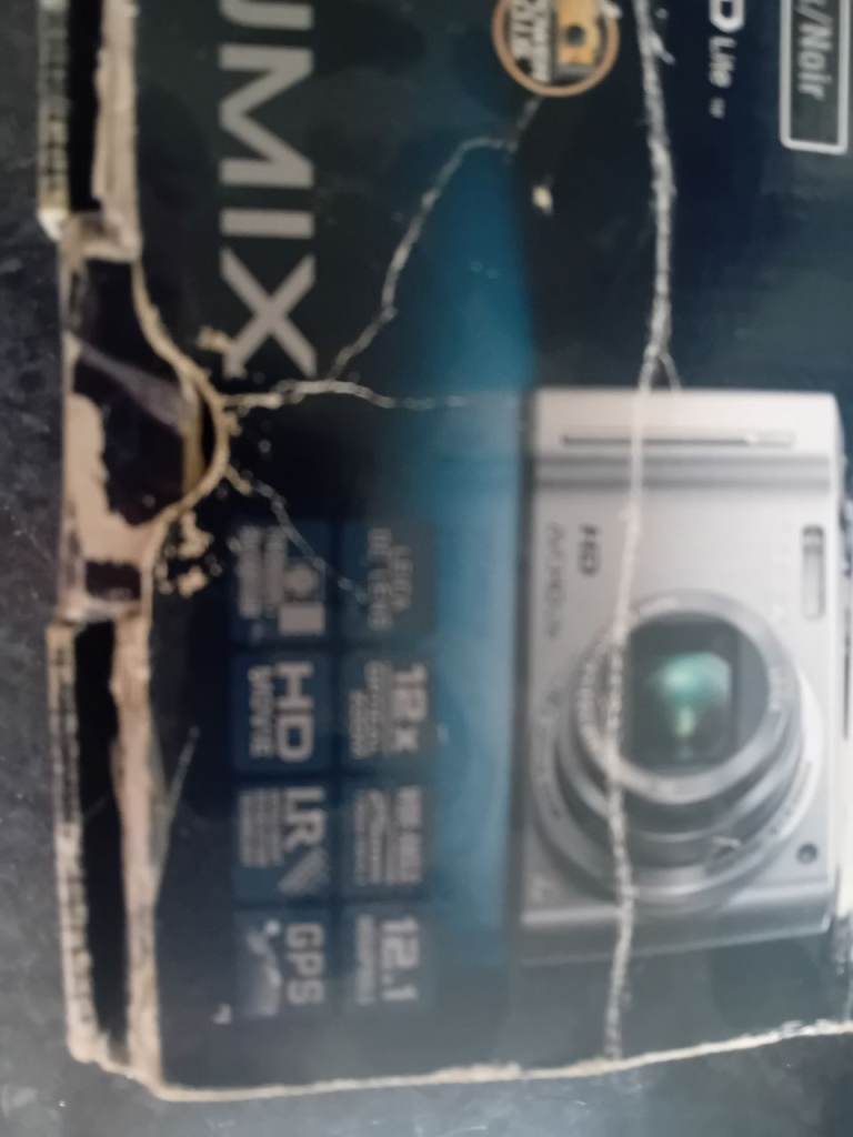 Panasonic Lumix DMC-TZ10 Digital Camera - Black