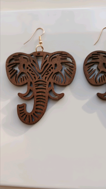 Elephant earings 