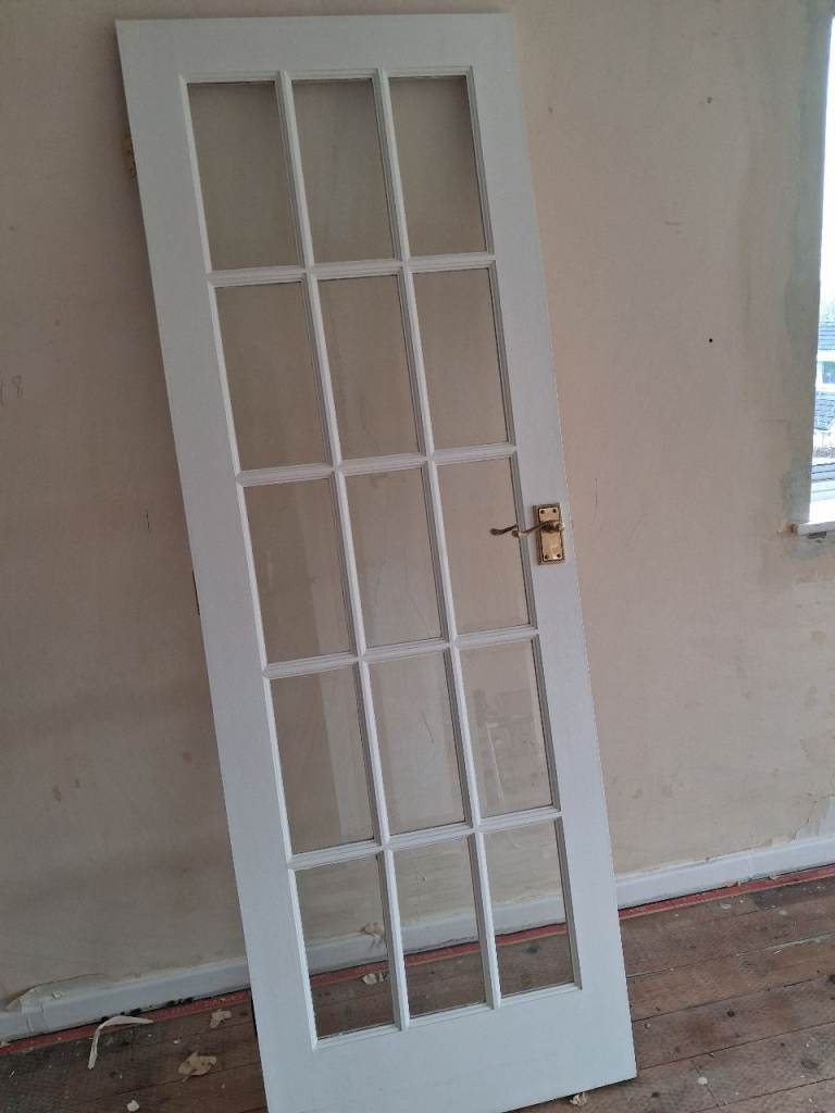 Internal Door, with Glass Panels