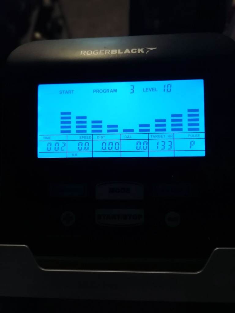 Roger black fitness bike 