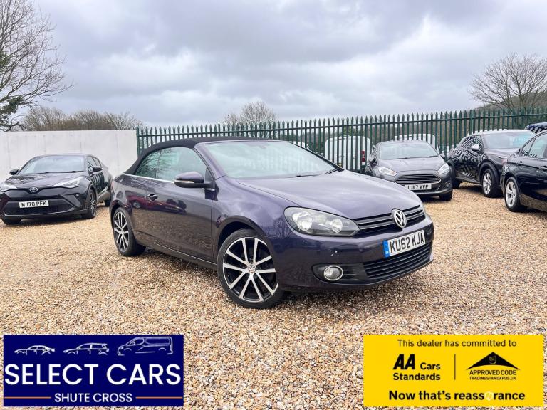 2012 Volkswagen Golf 2.0 TDI BlueMotion Tech GT Cabriolet 2dr Diesel Manual