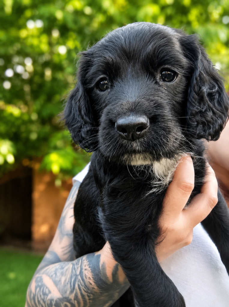Sprocker spaniel  health tested 1 girl left 