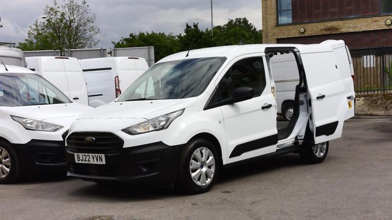 2022 Ford Transit Connect 240 L1 SWB WITH ONLY 50.000 MILES,AIR CONDITIONING,PARKING SENSORS,HIGH...
