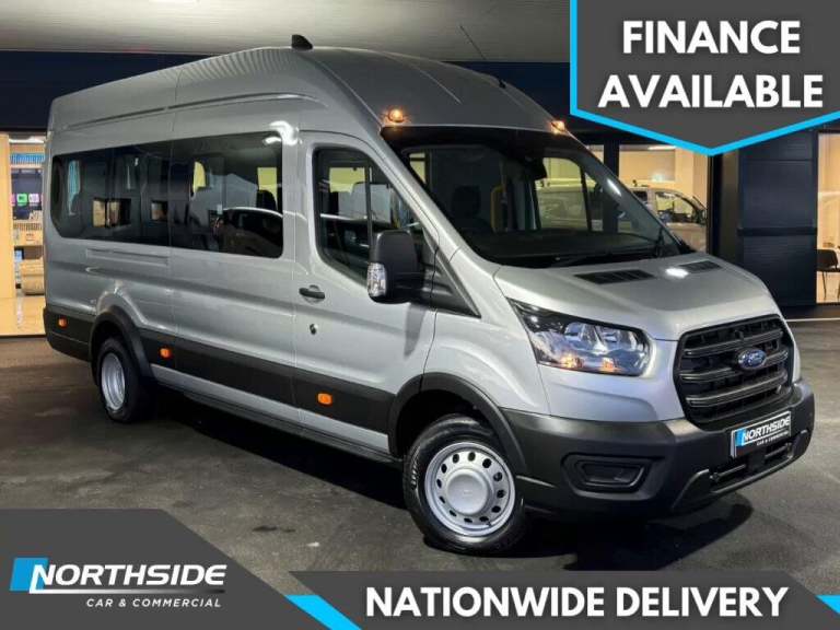2023 Ford Transit 2.0 460 EcoBlue Leader Auto RWD L4 H3 Euro 6 (s/s) 5dr (17 Seat, DRW) MINIBUS D...