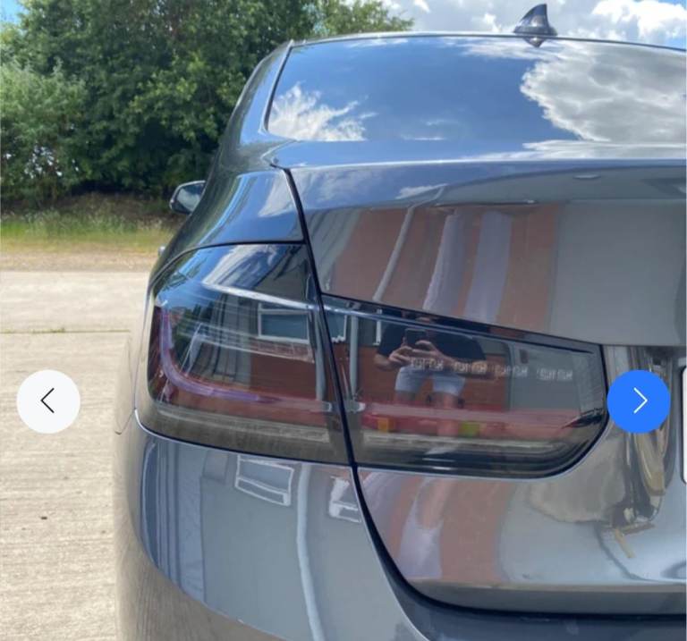 Smoked rear lights bmw f30