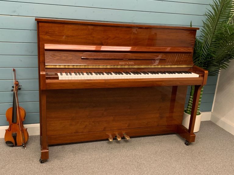 🎵🎹 STUNNING REID SOHN UPRIGHT PIANO WITH LEGS - TUNED/SERVICED/WARRANTY 🎹🎵