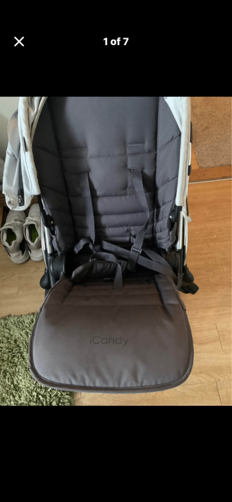 I Candy blackberry pushchair