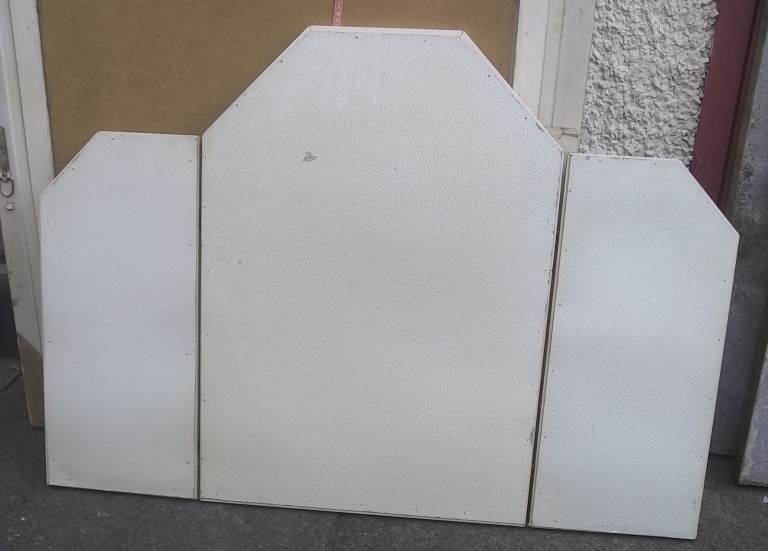 White dresser mirror 