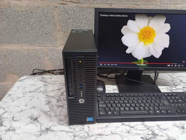 Powerful HP ProDesk 400 G2.5 Core i5-4th Gen 240GB SSD 8GB RAM Desktop PC Computer For Photo Shop