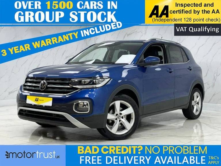 2021 Volkswagen T-Cross 1.0 TSI SEL SUV 5dr Petrol DSG Euro 6 (s/s) (110 ps) HATCHBACK Petrol Aut...