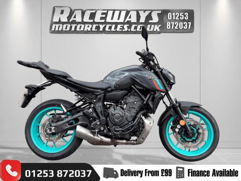 YAMAHA MT-07, 2023 73 PLATE, 16031 MILES, USED MOTORCYCLE, HPI CLEAR