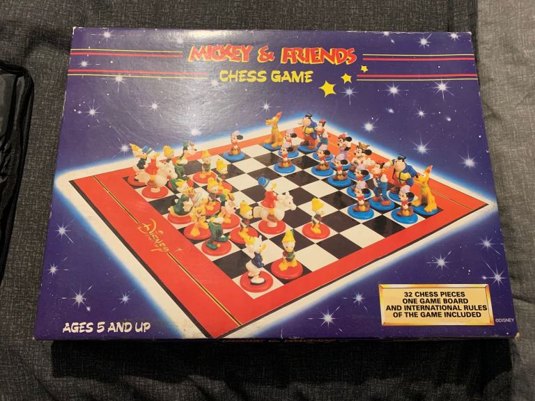 Mickey and friends chess game 