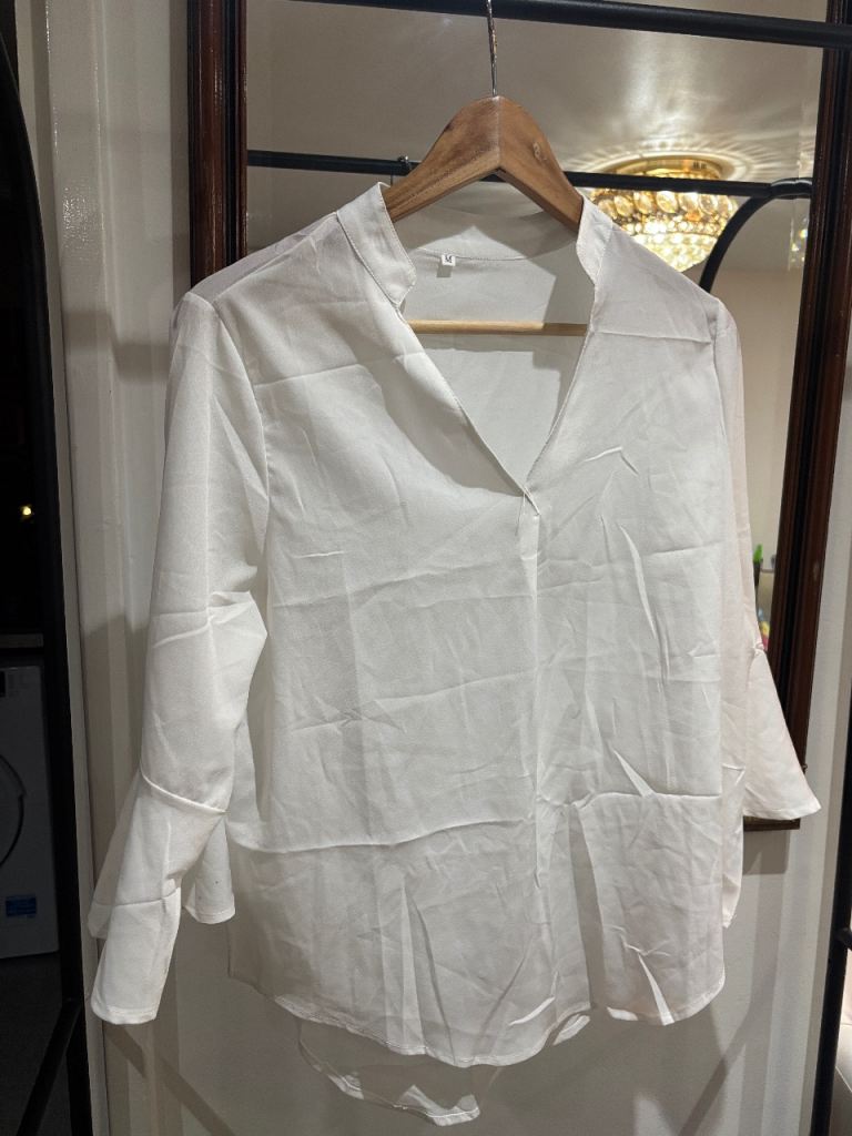 image for White shirt ( like new)