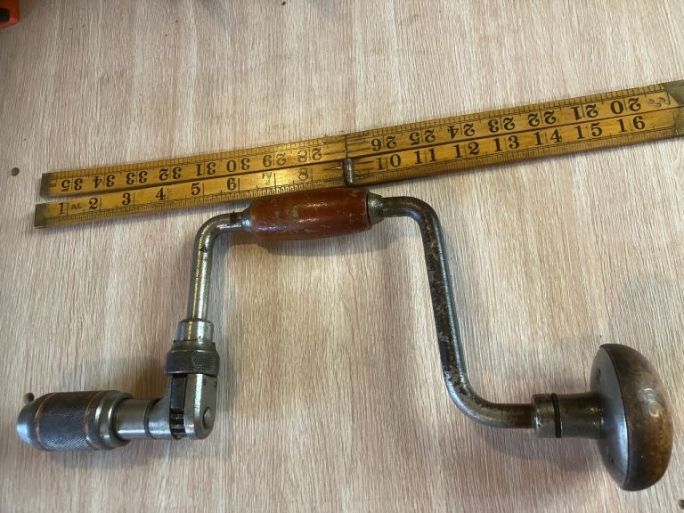 Vintage Hand Brace Drill – Good Working Order