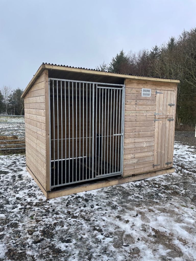 Timber Dog Kennel and Run 10x6ft