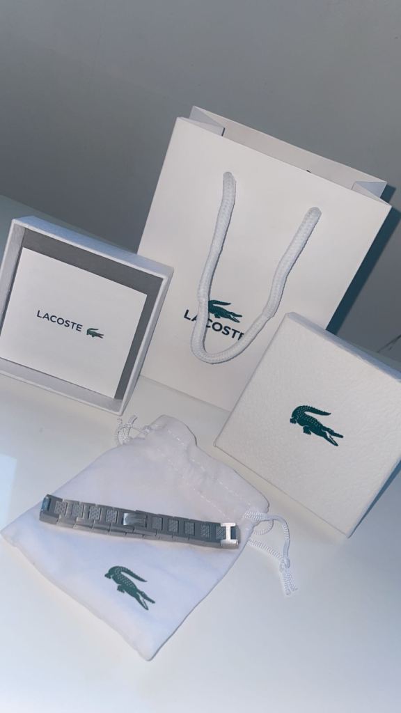 Lacoste Silver Bracelet Watch - brand new
