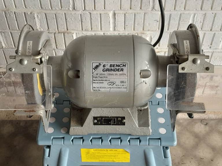 Heka 6" Bench Grinder – Good Condition