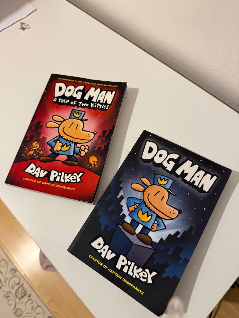 Dog Man Books- new