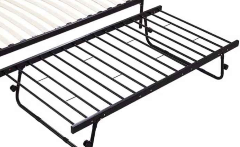 Metal frame trundle 