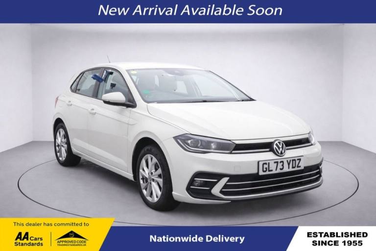 2023 Volkswagen Polo 1.0 TSI Style Hatchback 5dr Petrol Manual Euro 6 (s/s) (95 ps) Hatchback Pet...